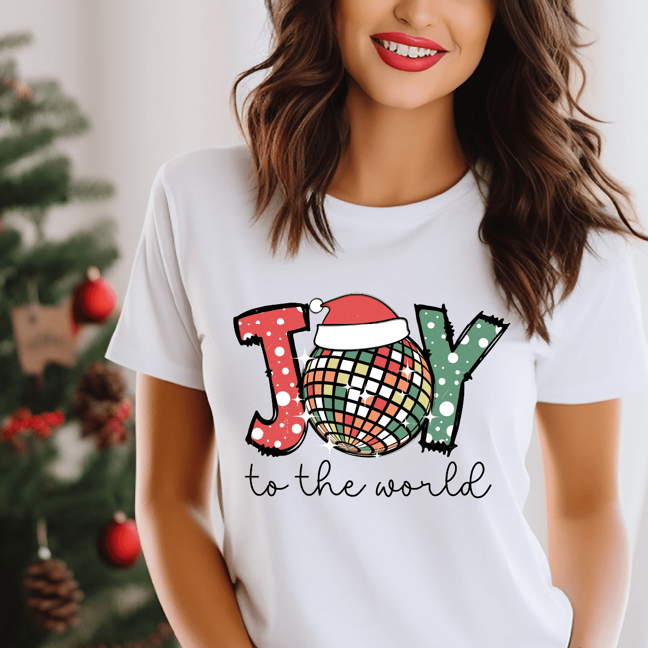 Joy To The World DTF Transfer - Nashville Design House