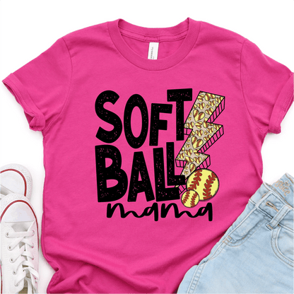 Softball Mama - Softball DTF Transfer - Nashville Design House