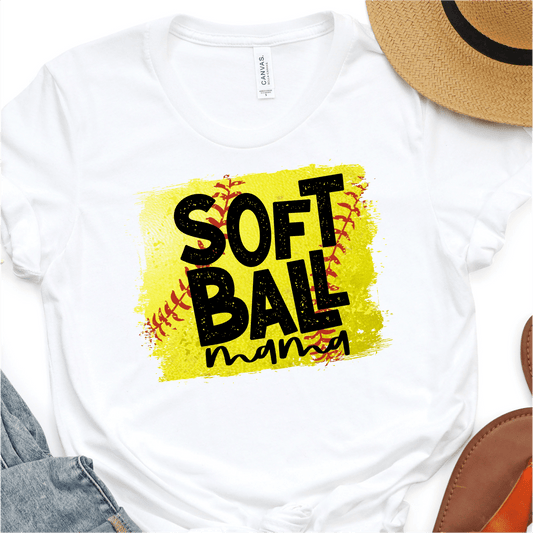 Softball Mama - Softball DTF Transfer - Nashville Design House