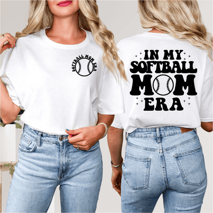 In My Softball Mom Era - Softball DTF Transfer - Nashville Design House