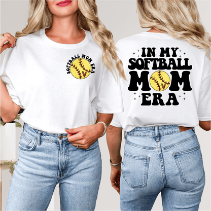 Colored In My Softball Mom Era - Softball DTF Transfer - Nashville Design House