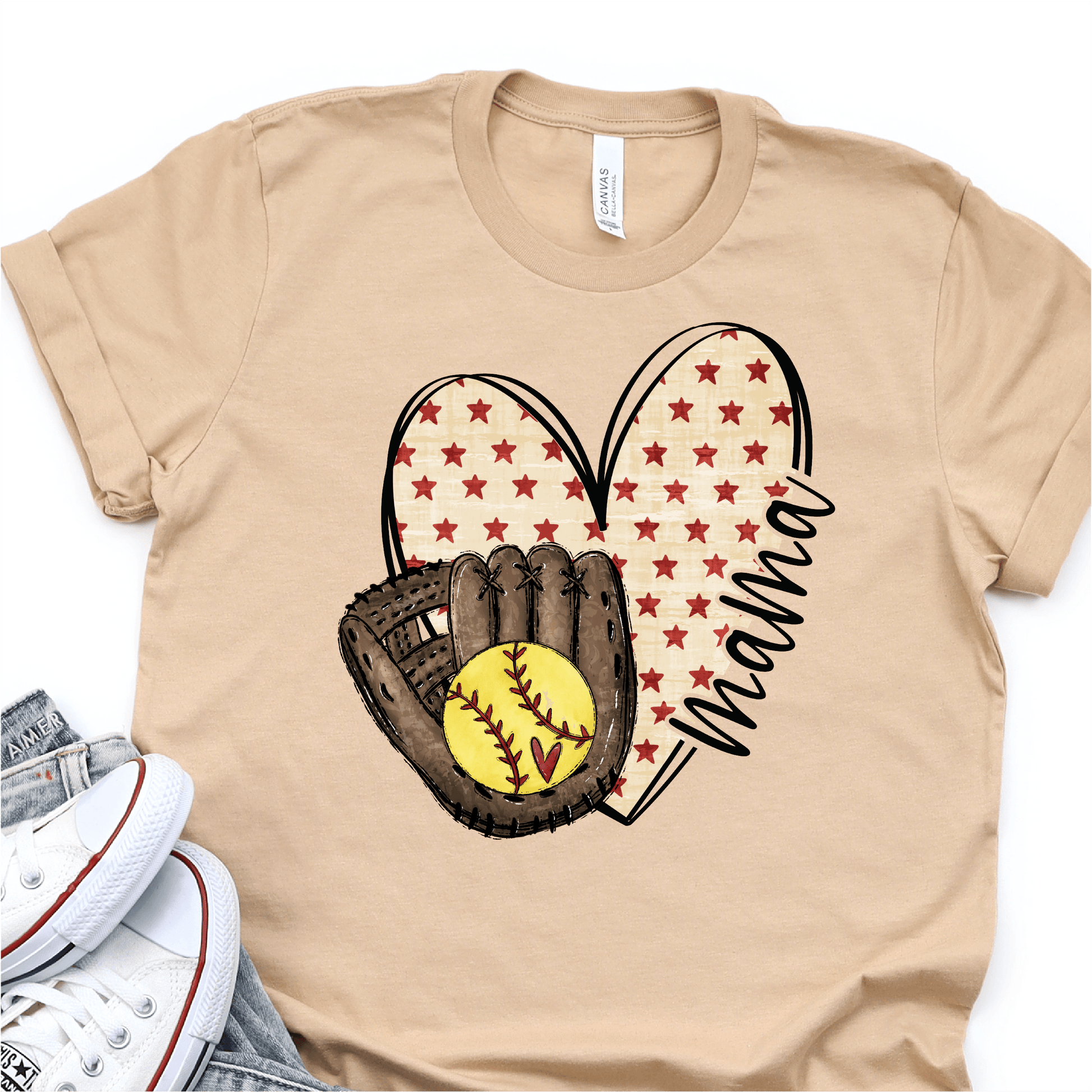 Softball Mama - Softball DTF Transfer - Nashville Design House