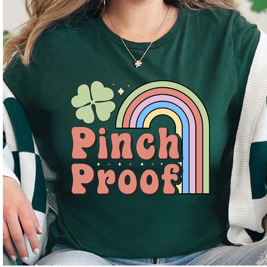 Pinch Proof, Retro Rainbow DTF T-Shirt Transfer - Nashville Design House