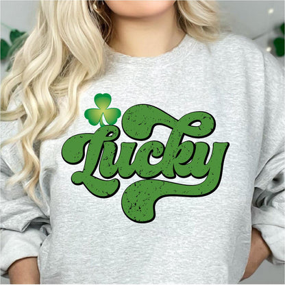 Retro Lucky DTF T-Shirt Transfer - Nashville Design House
