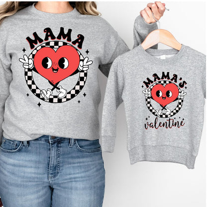 Mama's Valentine DTF Valentine Transfer for T-shirts - Nashville Design House