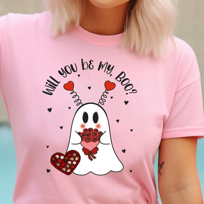 Will You Be My Boo DTF Transfer Print, T-Shirt Transfer - Nashville Design House