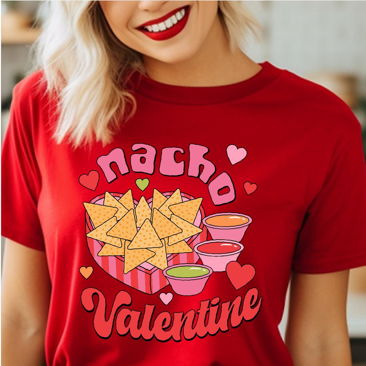 Nacho Valentine DTF Transfer Print, T-Shirt Transfer - Nashville Design House