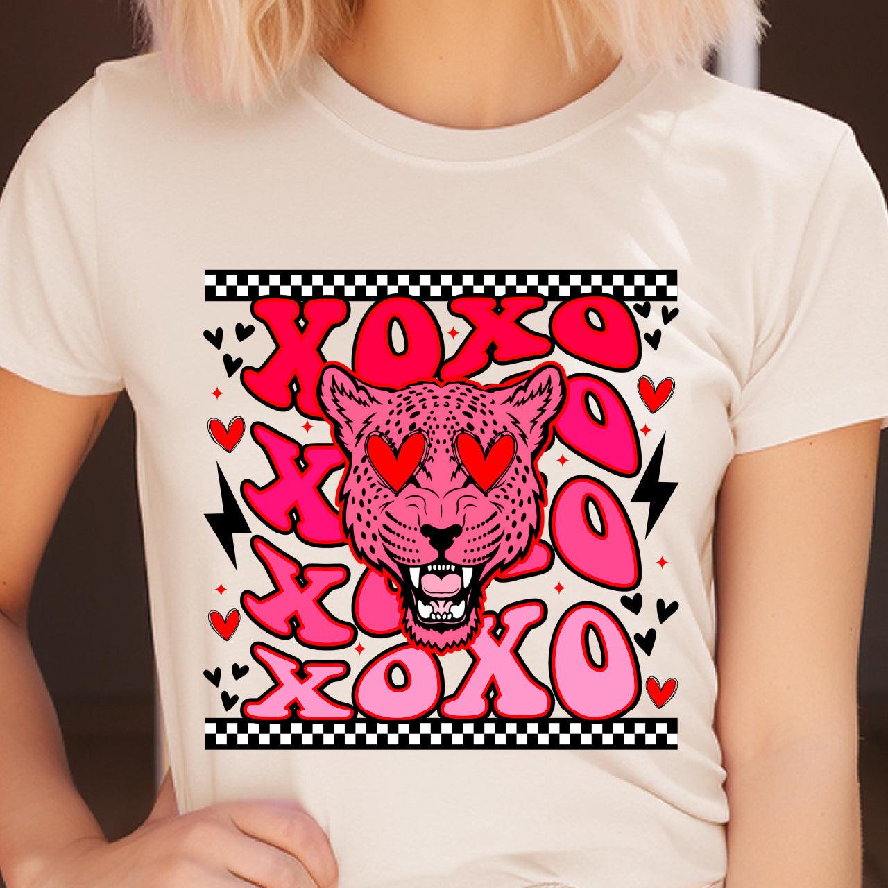 Tiger XOXO DTF Transfer Print, T-Shirt Transfer - Nashville Design House