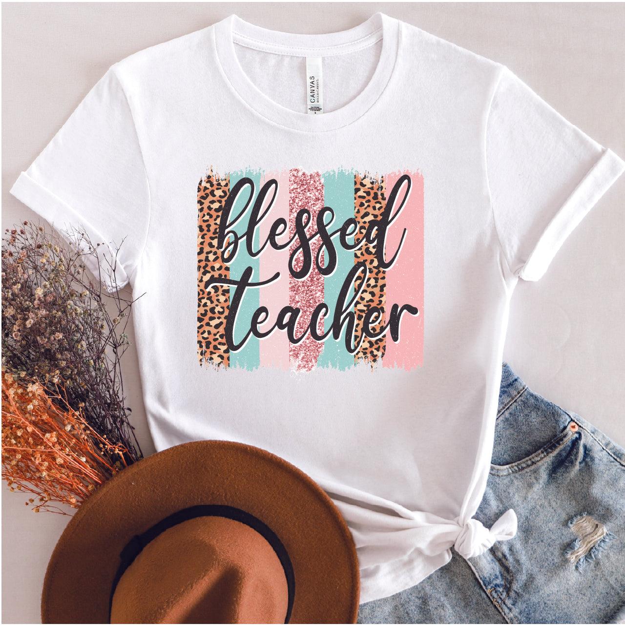 Blessed Teacher DTF Transfer - Nashville Design House