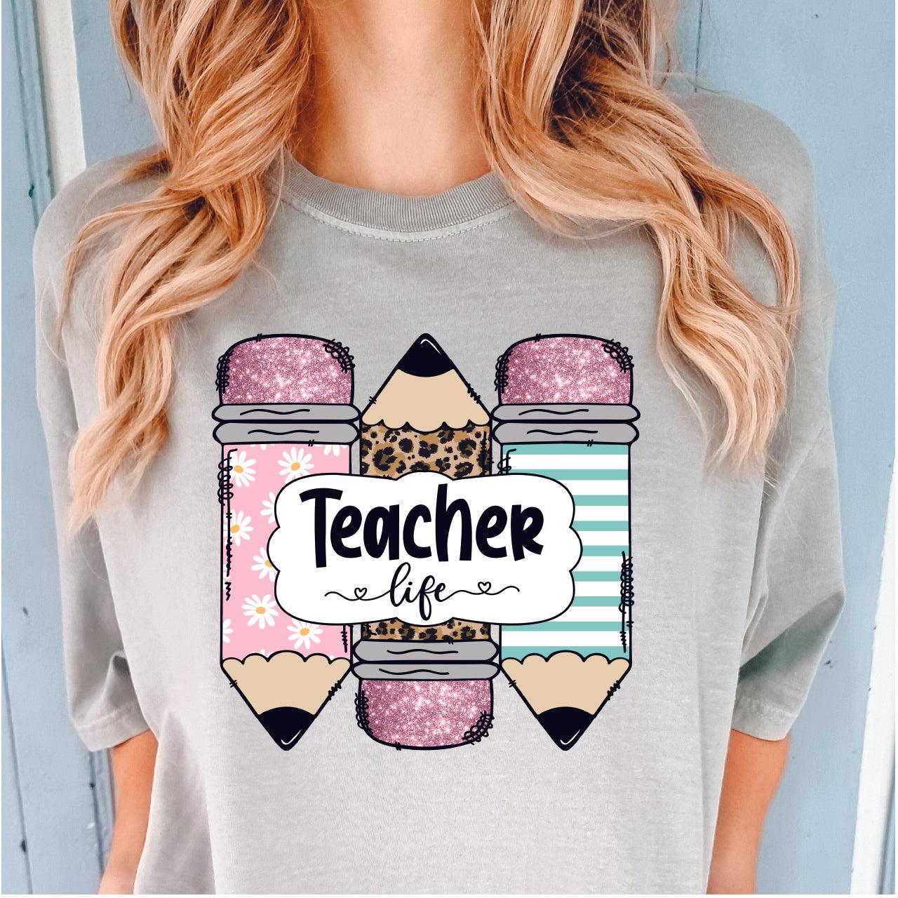 Teacher Life DTF Transfer - Nashville Design House