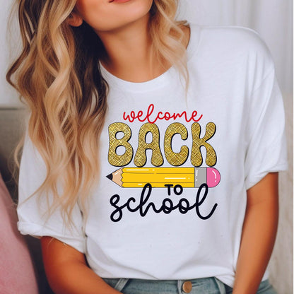 Welcome Back To School DTF Transfer - Nashville Design House