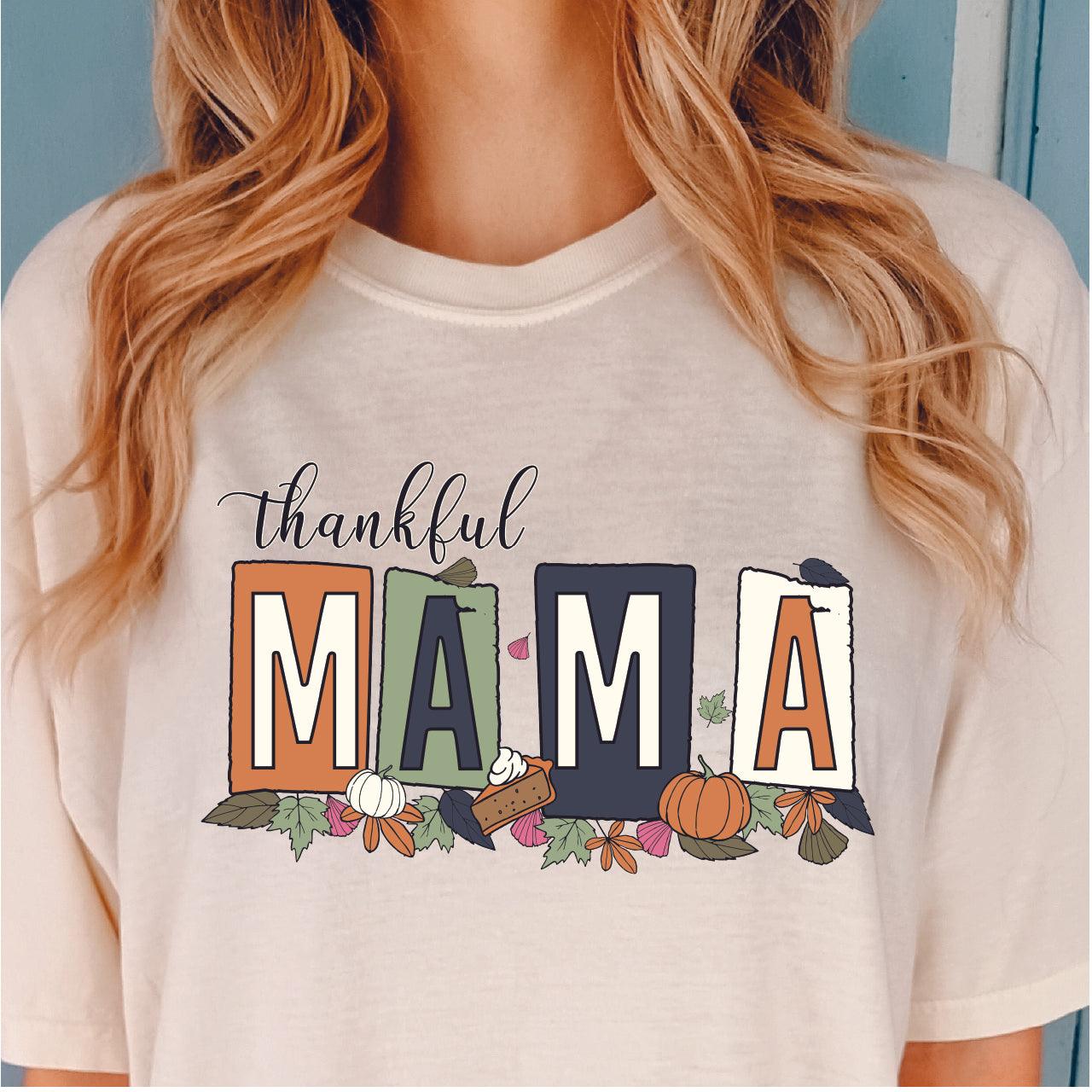 Thankful Mama DTF Transfer - Nashville Design House