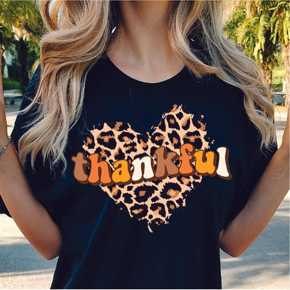 Thankful Leopard DTF Transfer - Nashville Design House