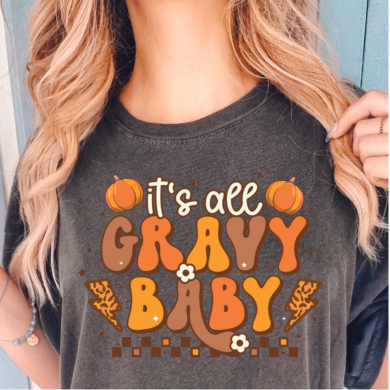 It's All Gravy Baby DTF Transfer - Nashville Design House