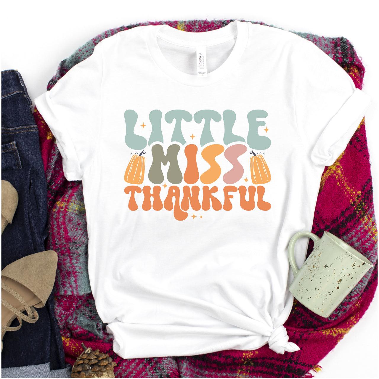 Little Miss Thankful DTF Transfer - Nashville Design House