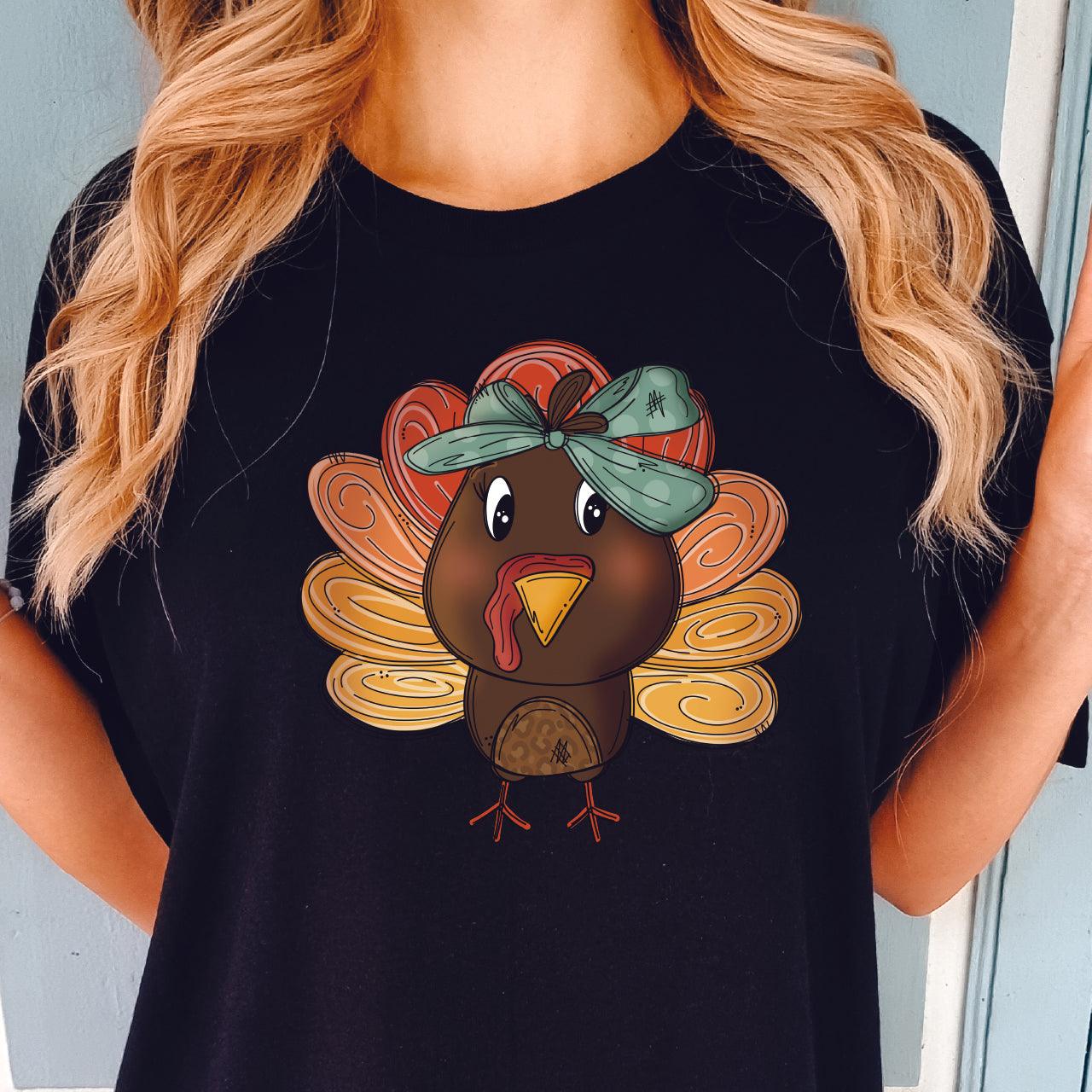 Girl Turkey DTF Transfer - Nashville Design House