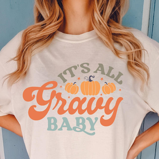 It's All Gravy Baby DTF Transfer - Nashville Design House