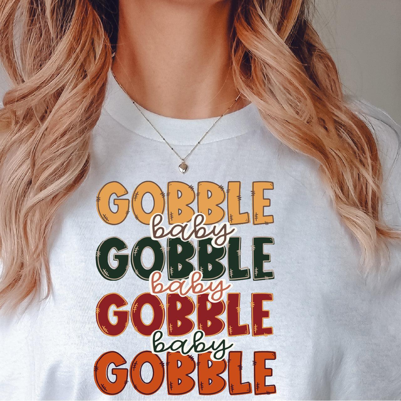 Gobble Baby DTF Transfer - Nashville Design House